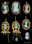 Roman cameos with female busts from Middle and Lower Danube