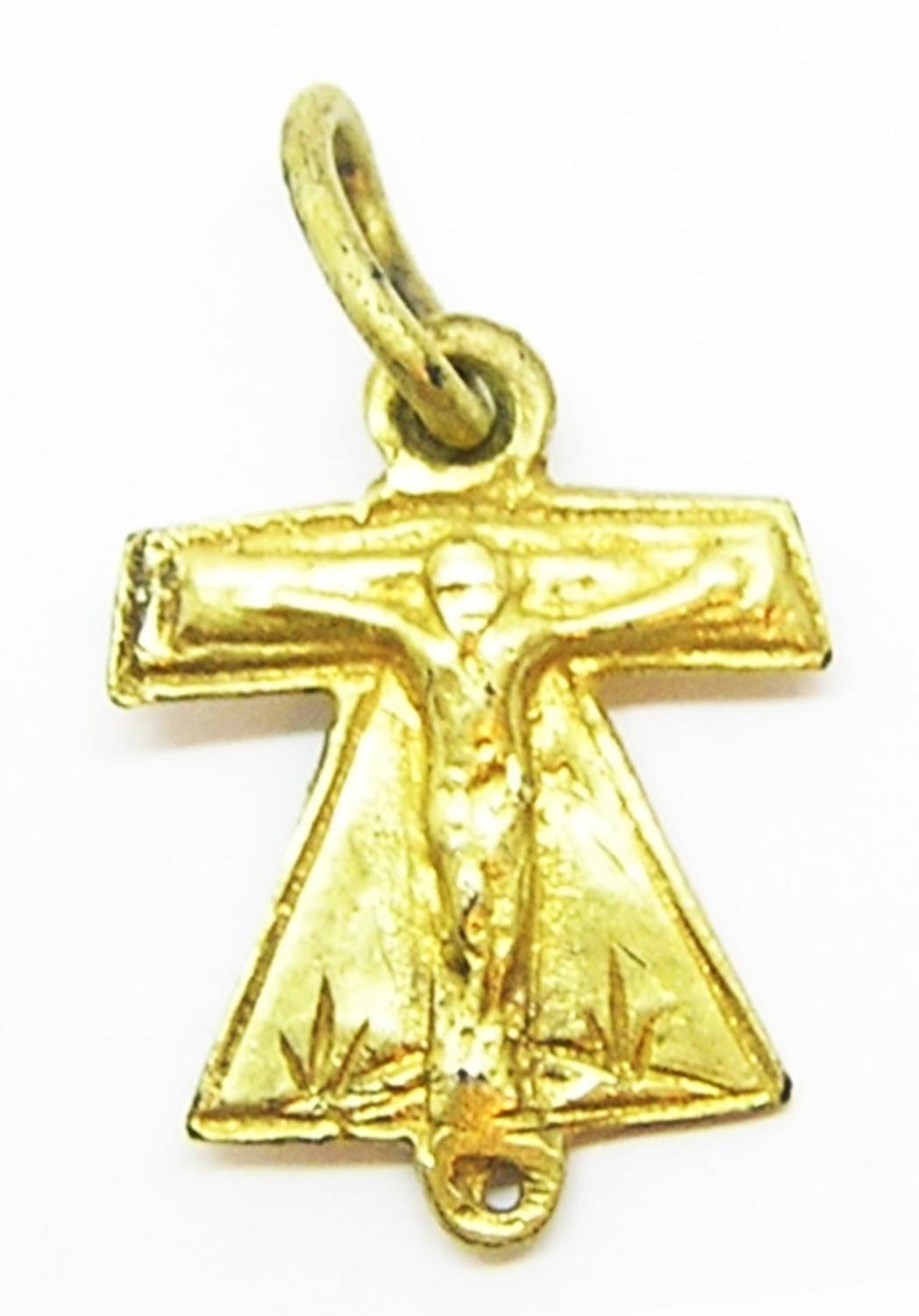 Medieval Silver Gilt The Veil of Notre Dame pilgrim badge pendant