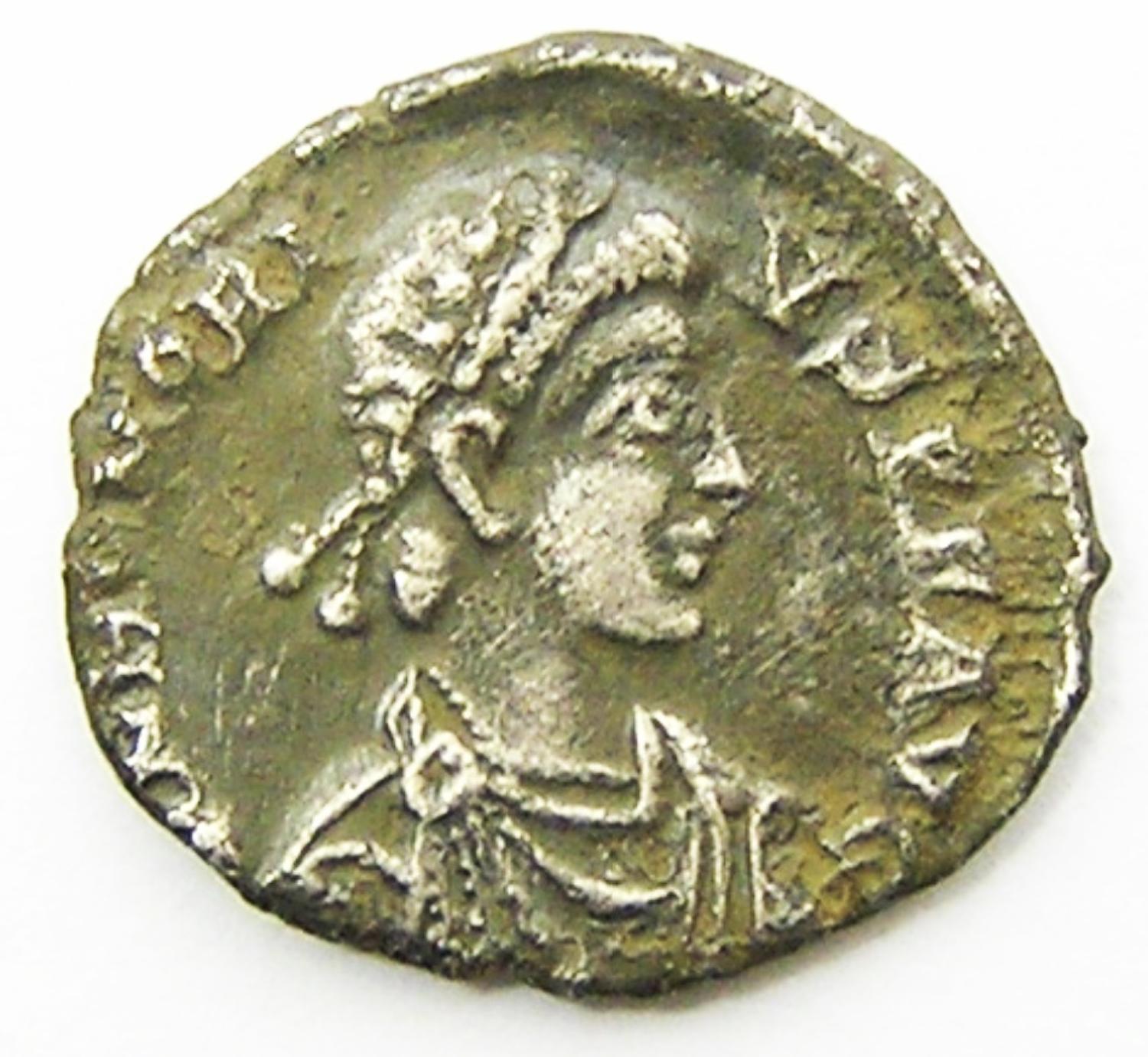 Silver Siliqua of Emperor Honorius