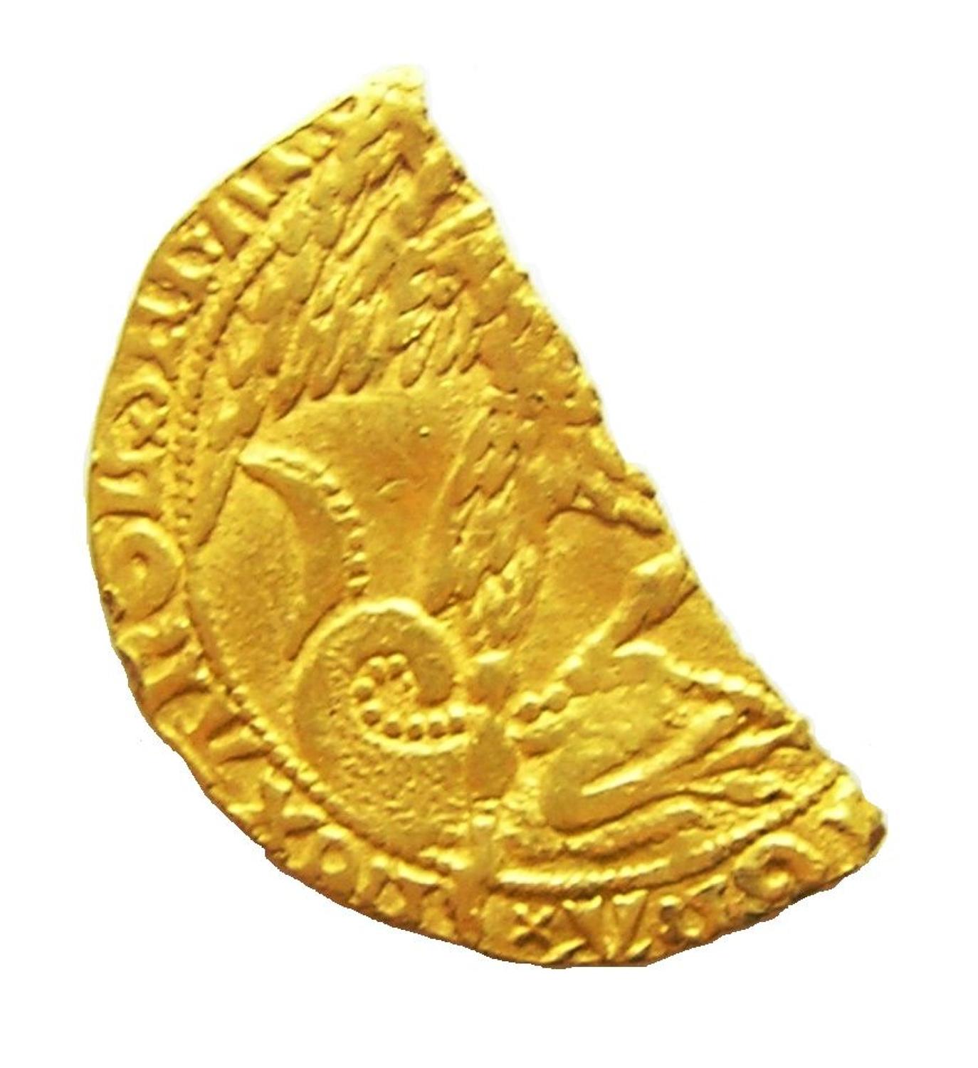 Medieval English Gold Angel of King Edward IV