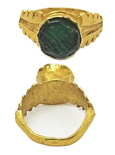 Ancient Roman Gold Finger Ring