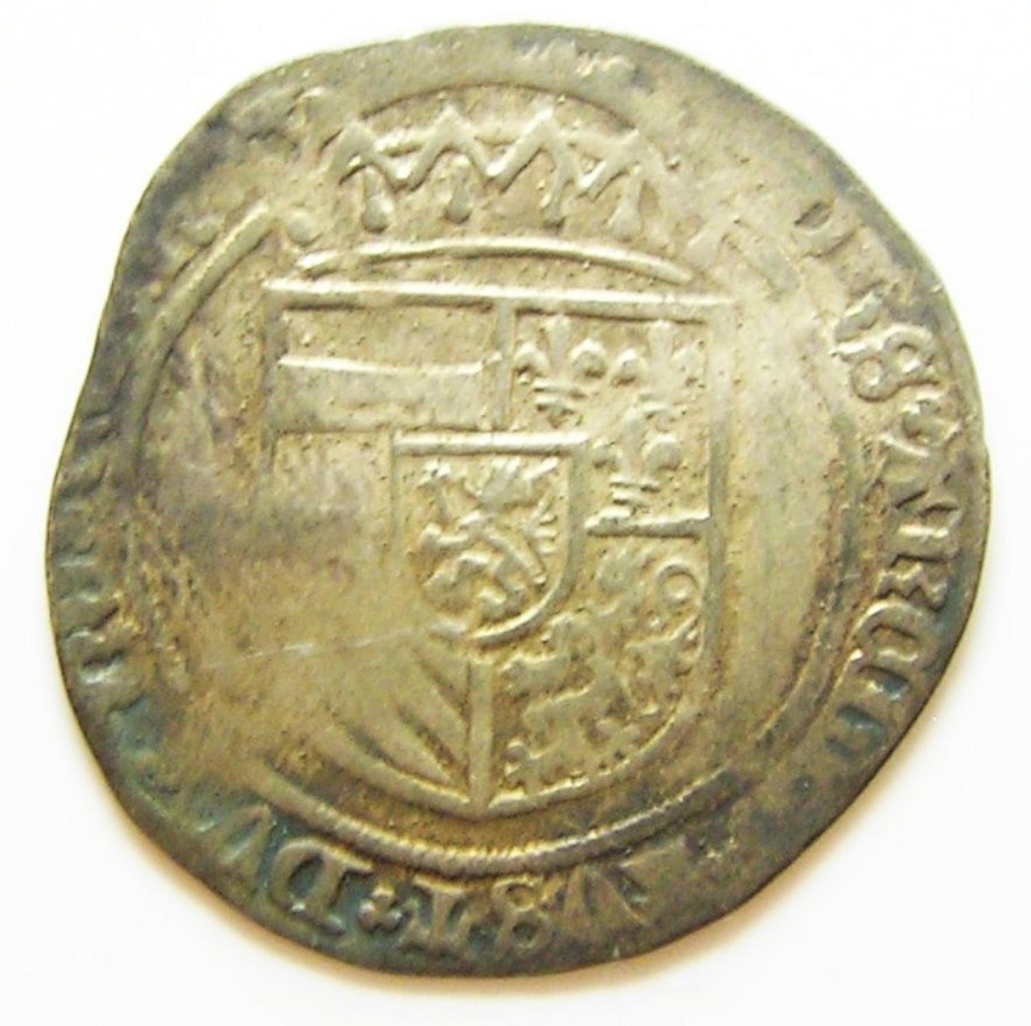 Medieval Flanders Philip the Handsome Double Patard