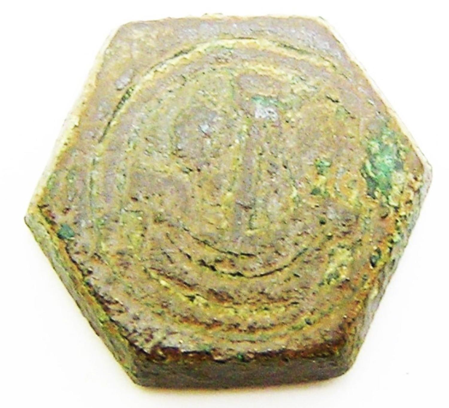 Coin weight for an English Medieval Gold Noble