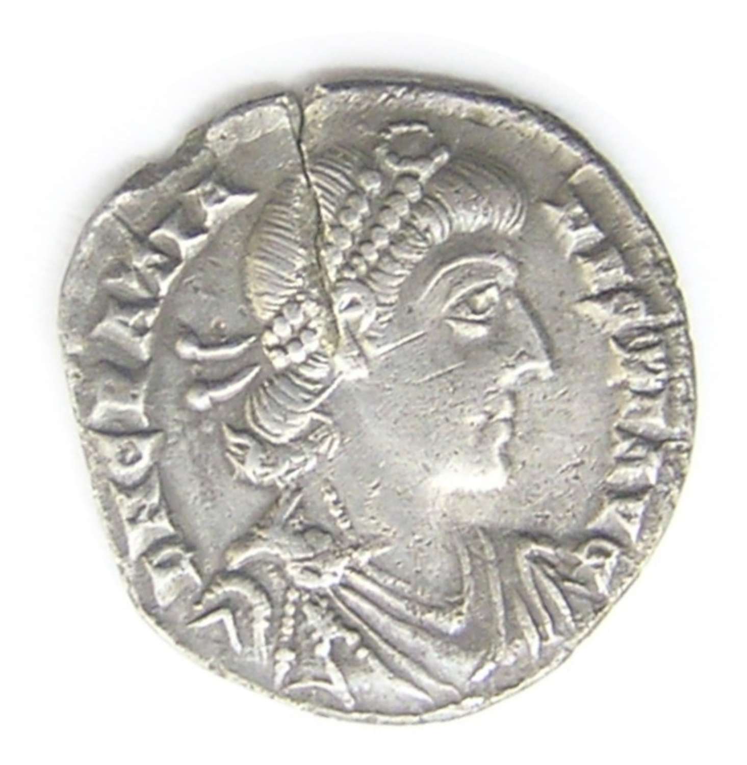 Silver Siliqua of Emperor Gratian