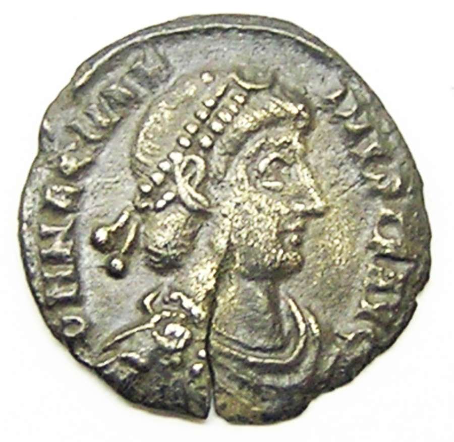 Roman Silver Siliqua of Magnus Maximus