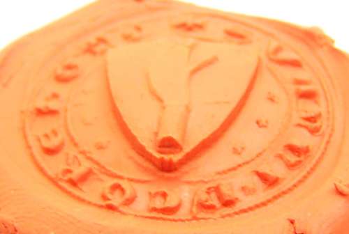 Medieval armorial seal of Varri Dordogne? Excellent conditon