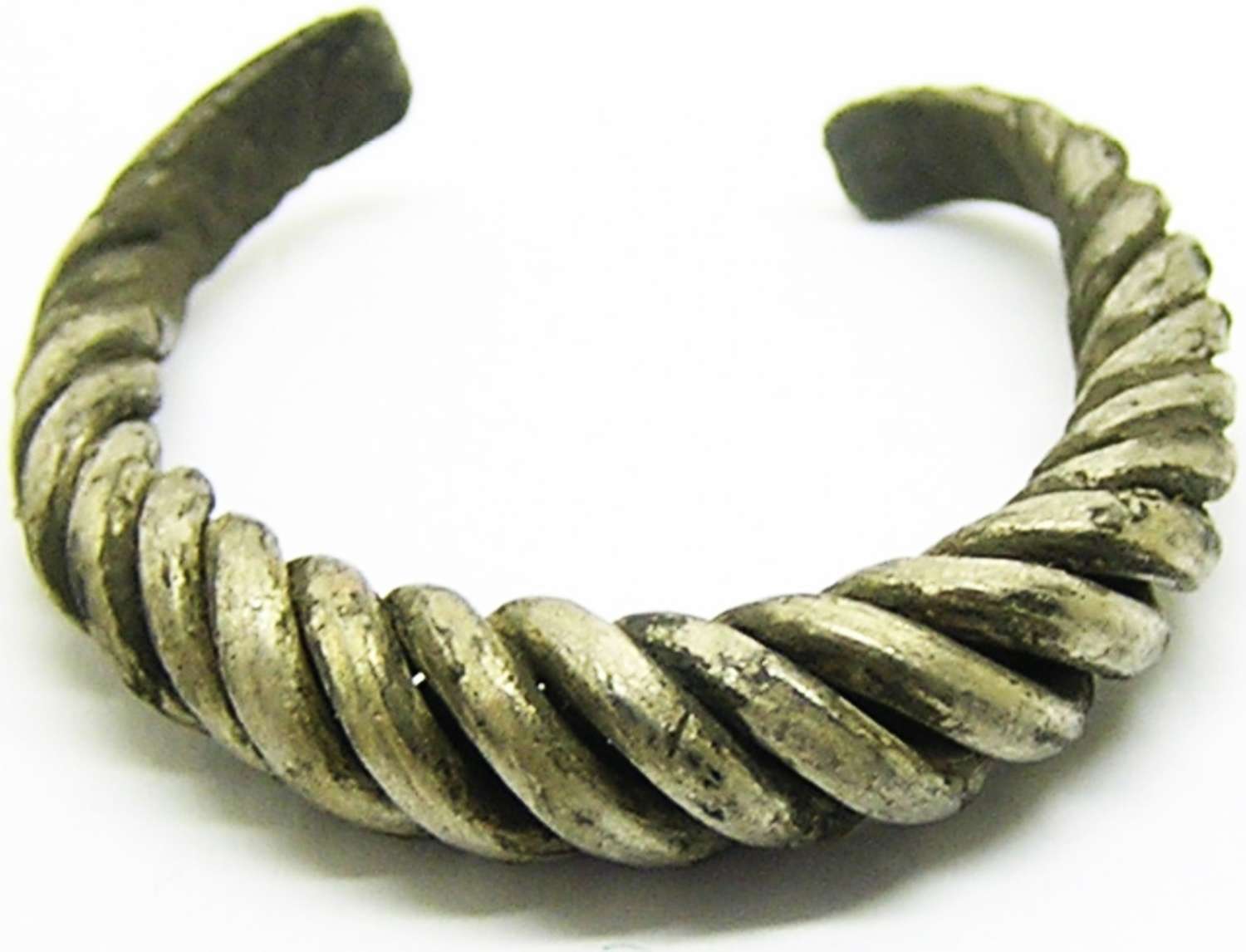 Scandinavian Viking silver finger ring