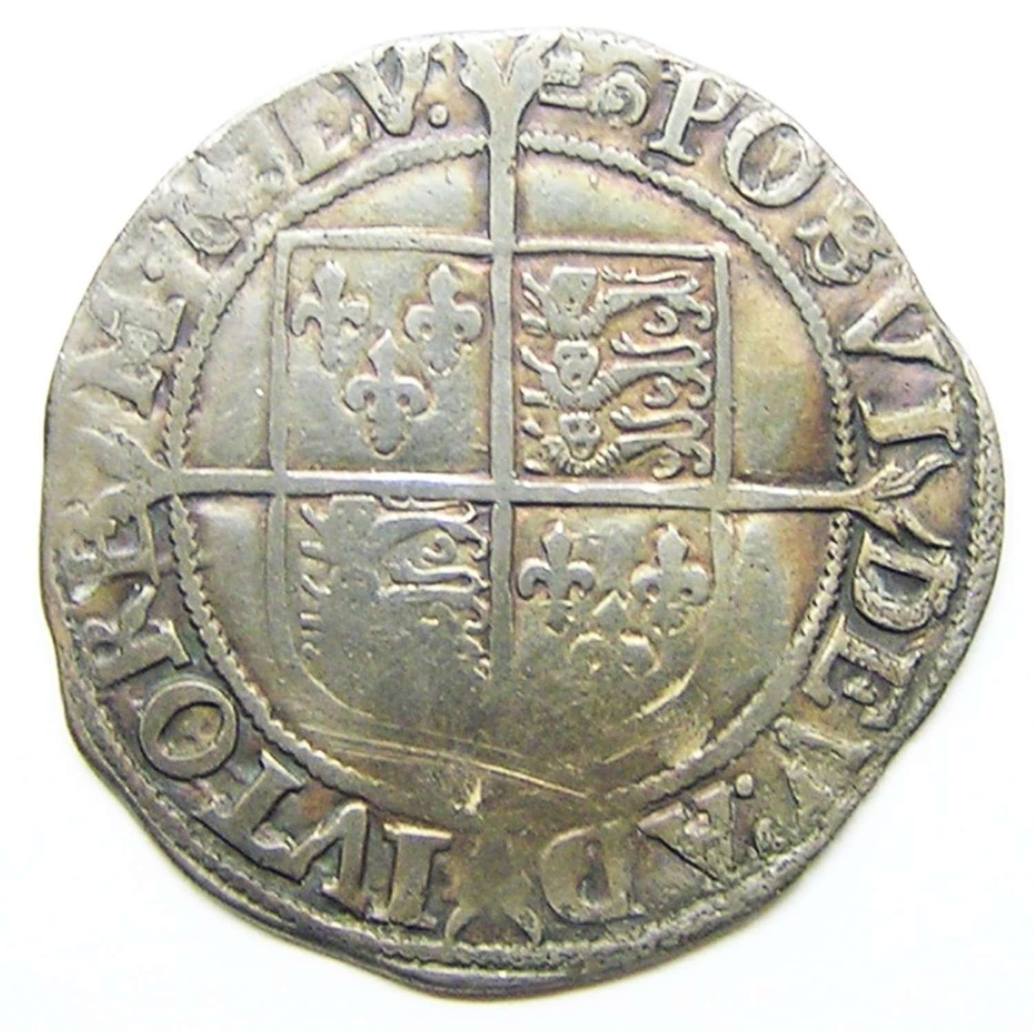 Queen Elizabeth I Tudor Silver Shilling