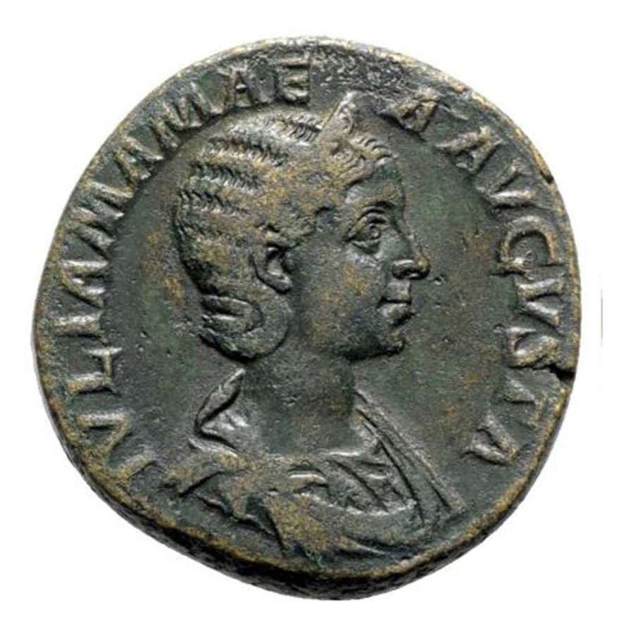 Ancient Roman AE Sestertius of Empress Julia Mamaea / Felicitas