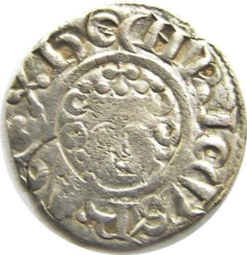 Medieval England King Henry III Silver Penny London 7c