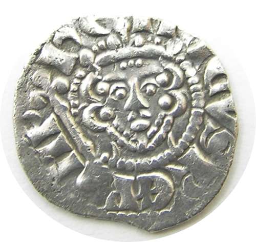 Medieval England King Henry III Silver Penny Ricard of London