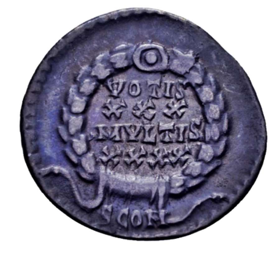 Roman silver Siliqua of Constantius II Ex. East Harptree Hoard