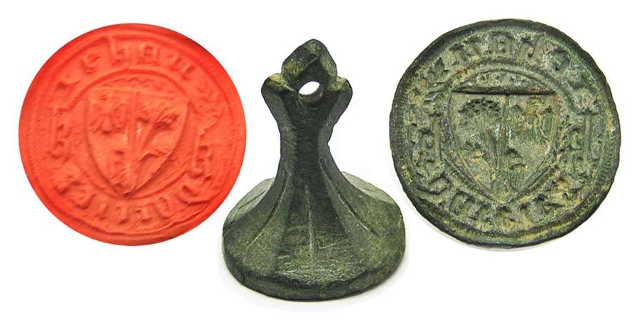 Medieval Armorial Seal Matrice
