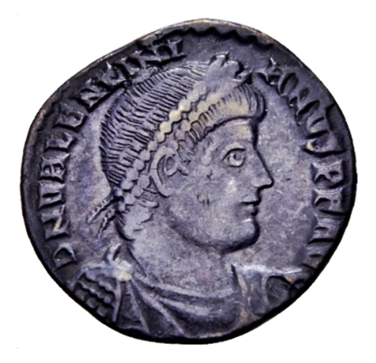 Ancient Roman Siliqua of Emperor Valentinian I / East Harptree Hoard