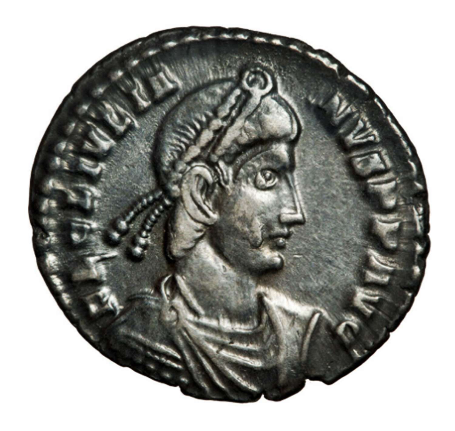 Ancient Roman Silver Siliqua of Julian II / Ex. East Harptree Hoard