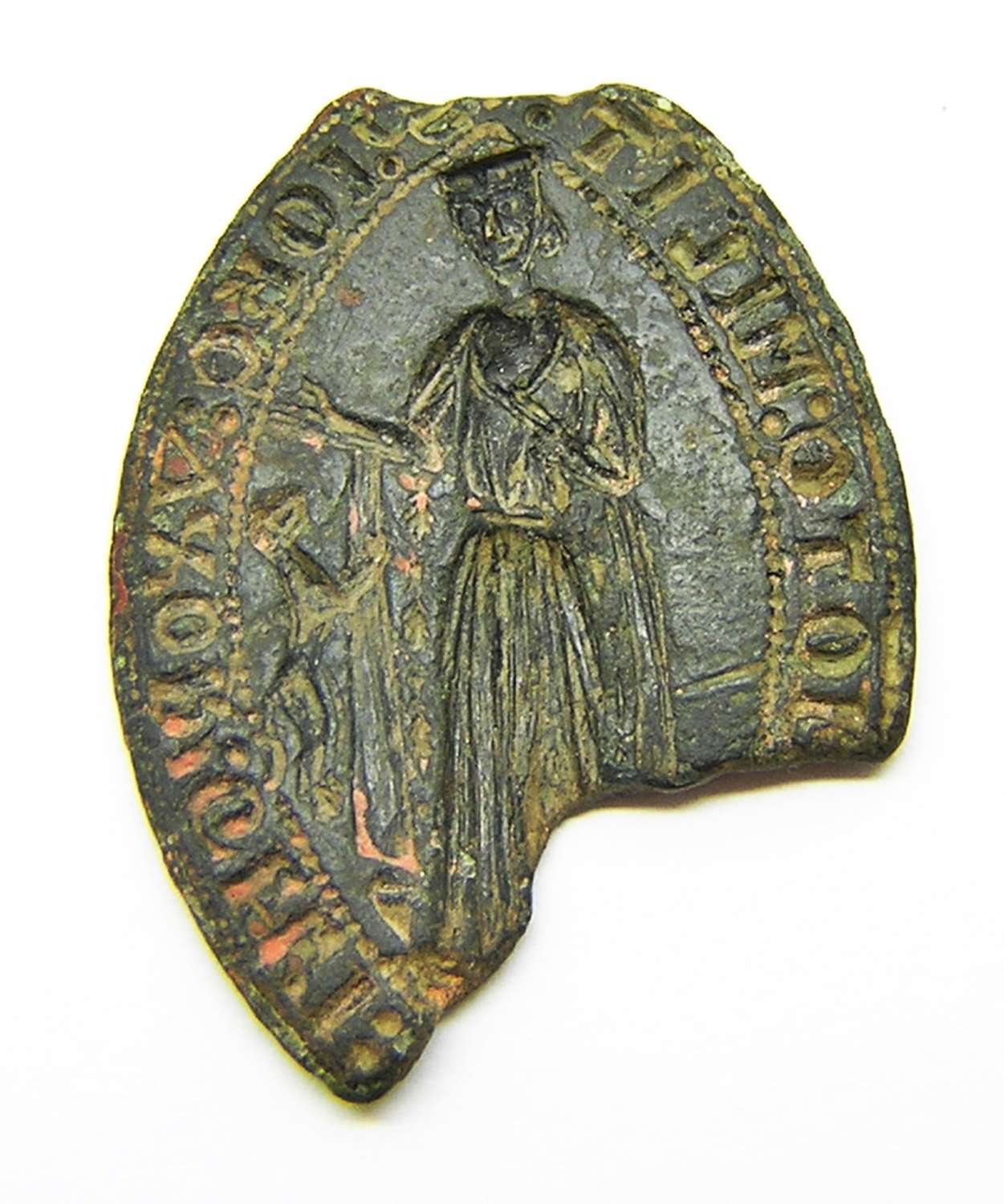 Medieval Lady Vessica Seal of the Wife of John the Knight