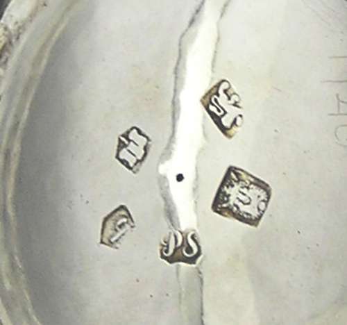 Georgian silver tankard by Pentecost Symonds of Exeter