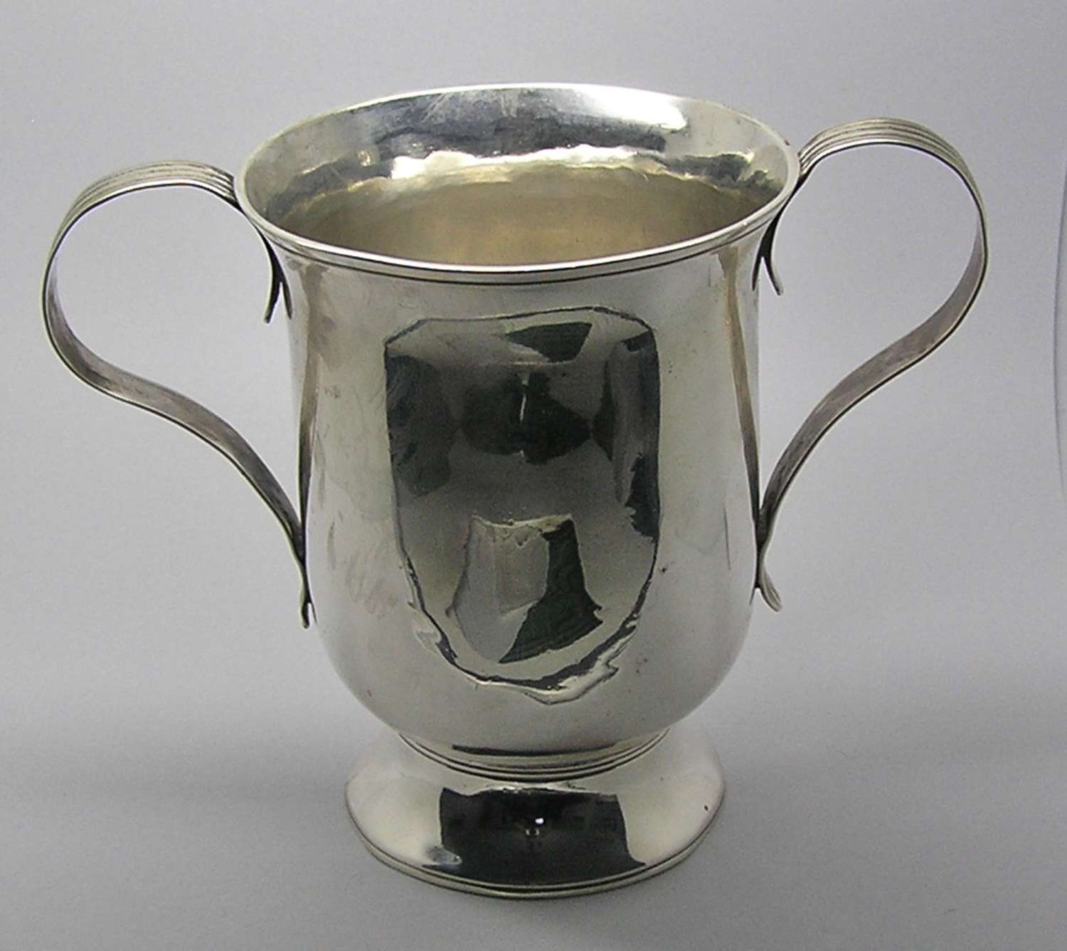 Georgian Silver Porringer Loving Cup by Thomas Wallis