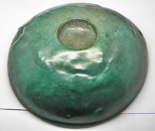 Ancient Roman or Greek Bronze Patera Libation Bowl