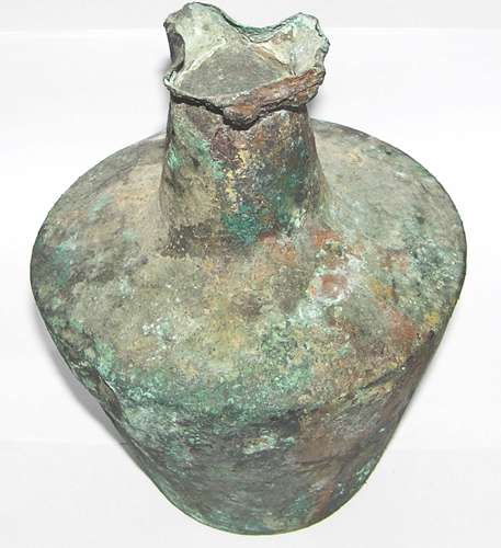 Ancient Roman or Greek bronze Oenochoe Wine Jug