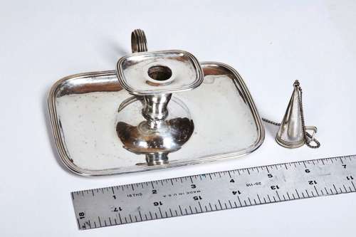 Georgian silver Chamberstick by Thomas Jenkinson of London