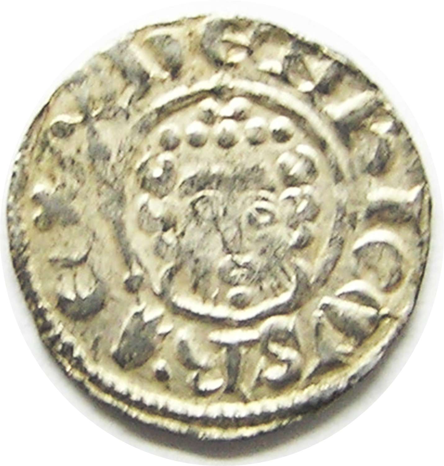 Medieval England King Henry III Silver Penny class 7c Canterbury