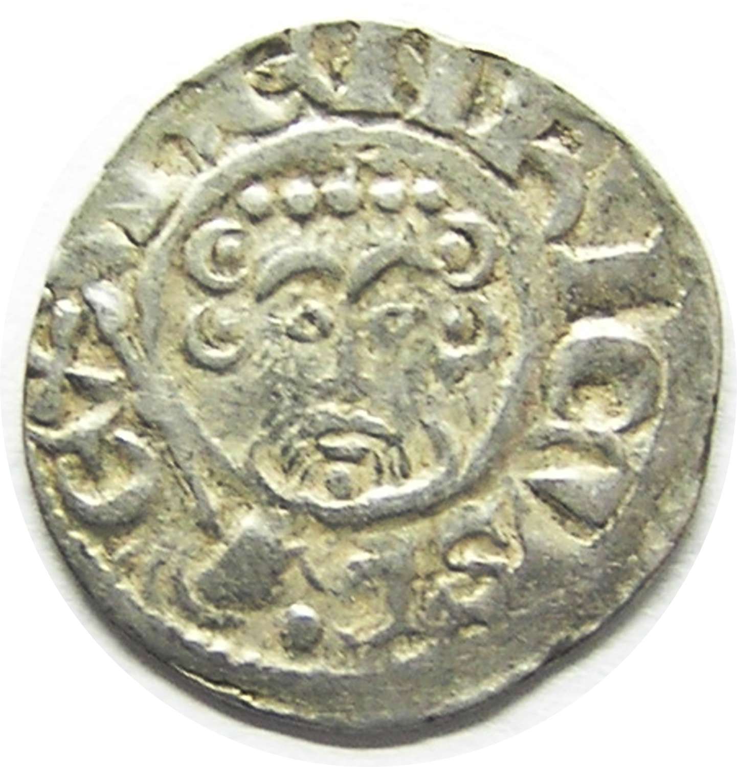 Medieval England King John Silver Penny class 5c Canterbury