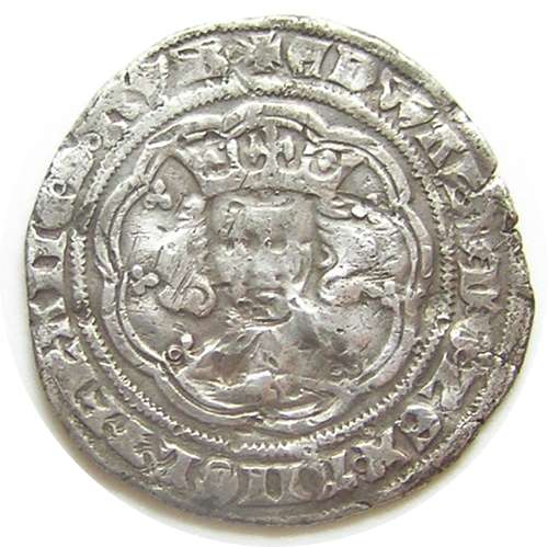 Medieval England silver Groat of king Edward III London