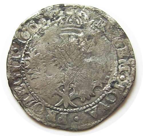 Scotland: ½ Thistle Merk - James VI 8th Coinage