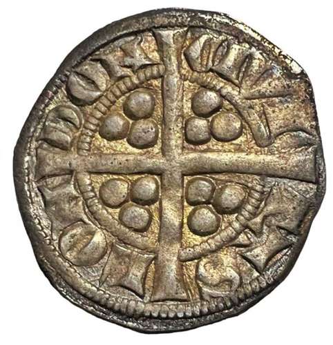 Medieval England King Edward II Silver Penny class13 London