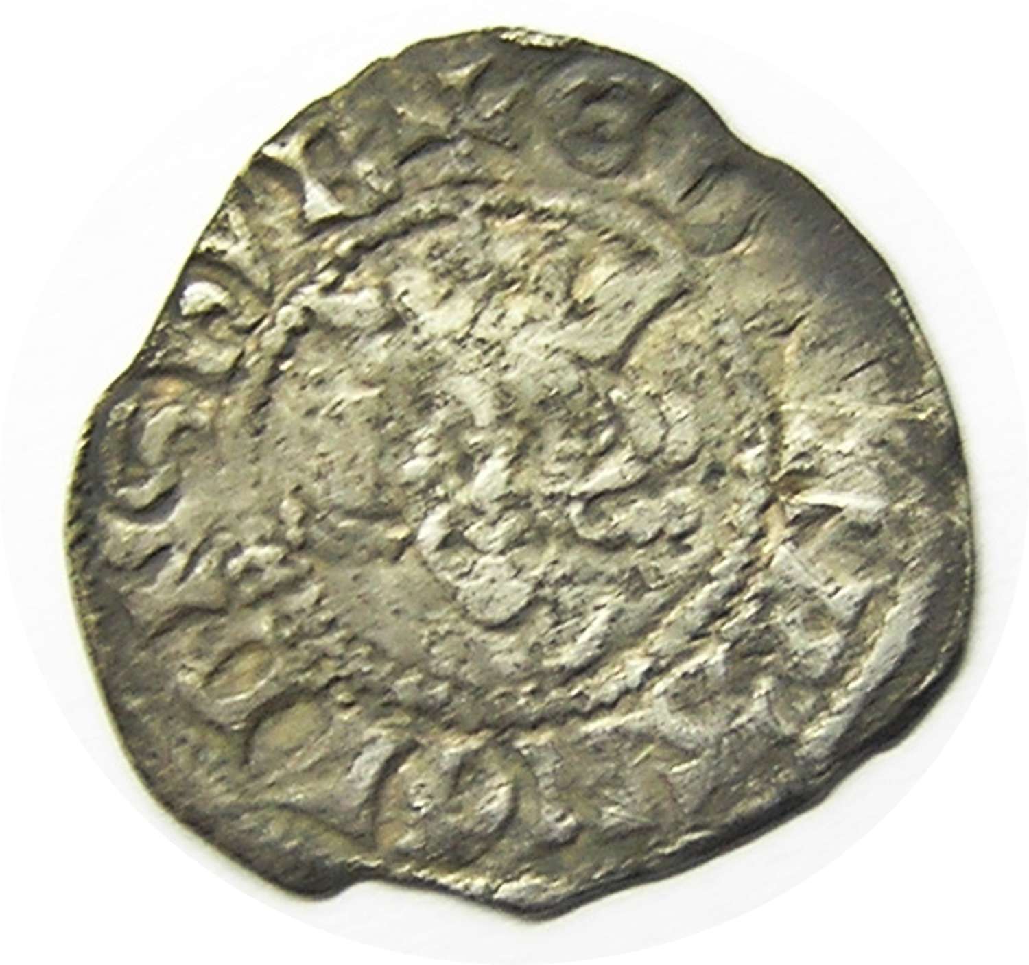 Medieval England King Edward Silver Penny class 10cf3b