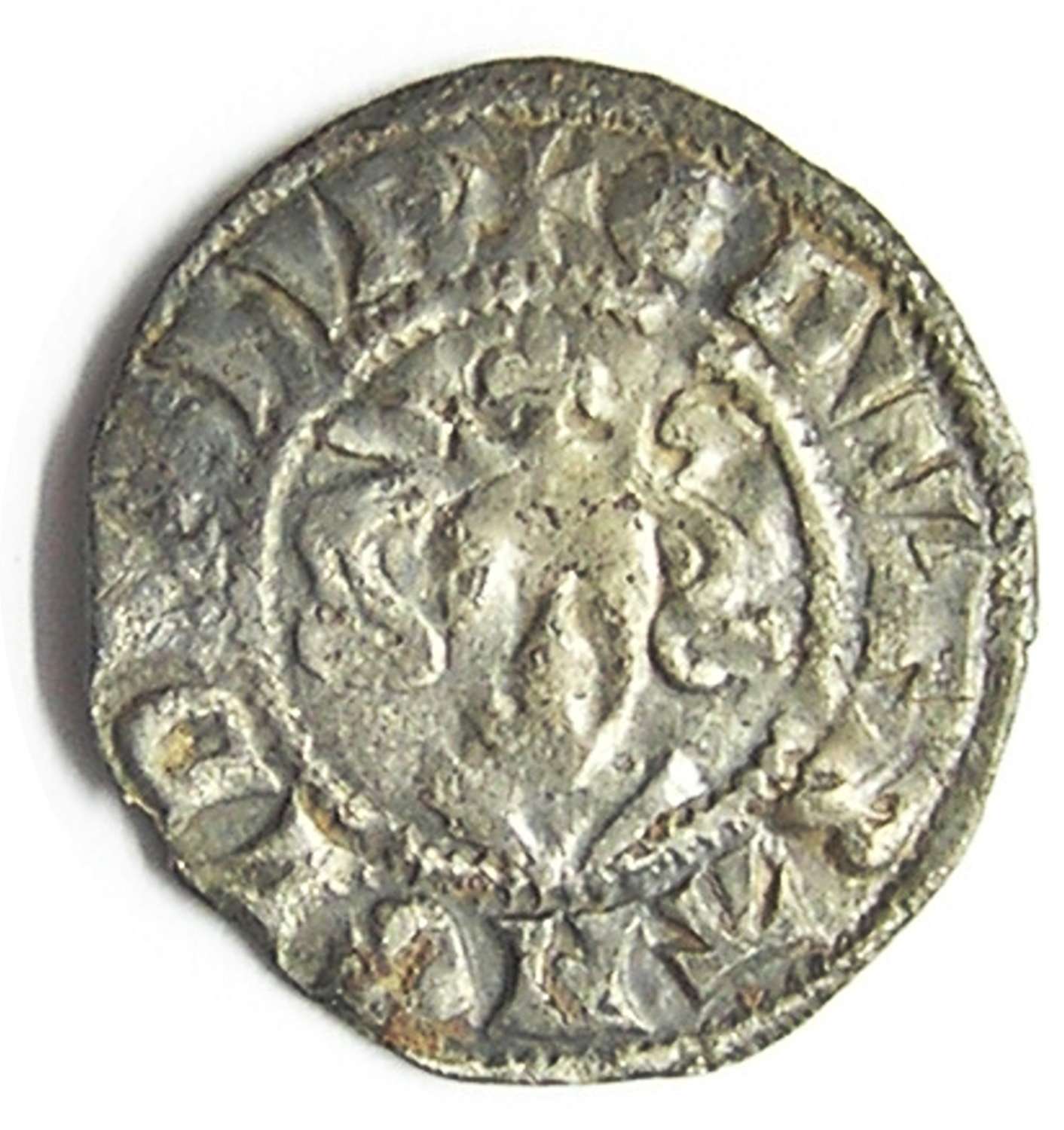 Medieval England King Edward Silver Penny class 10cf2 Canterbury