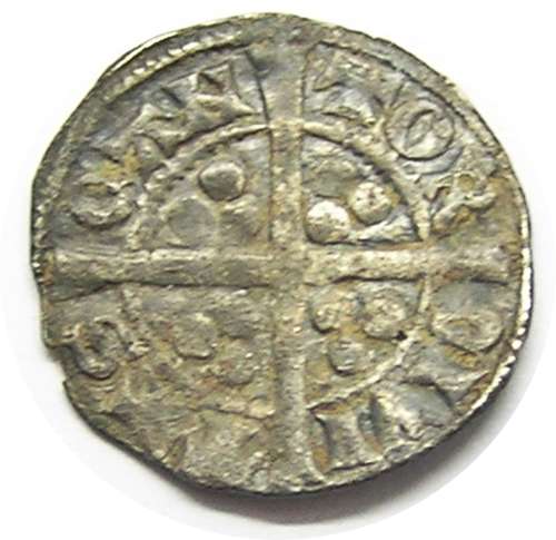 Medieval England King Edward Silver Penny class 10cf2 Canterbury