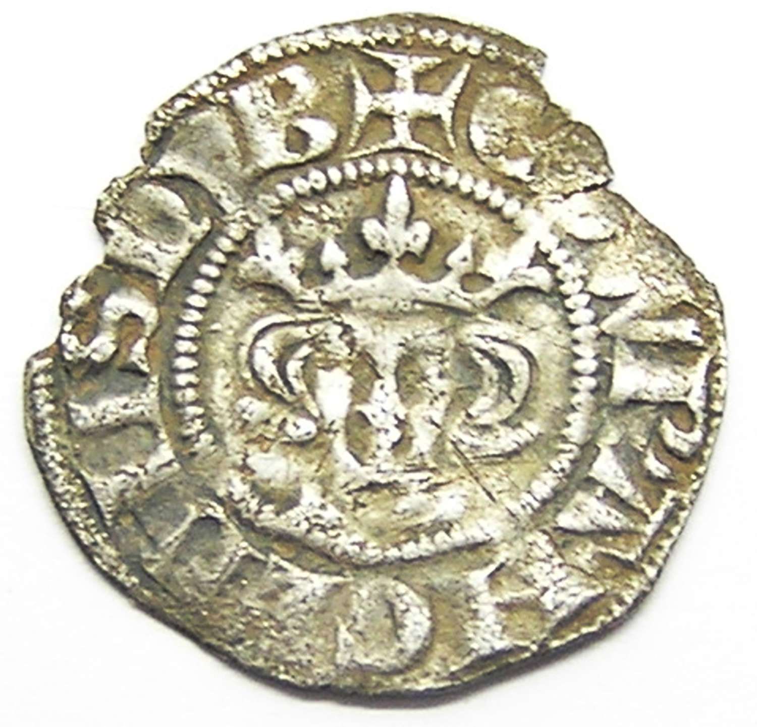 Medieval England King Edward Silver Penny class 4c London