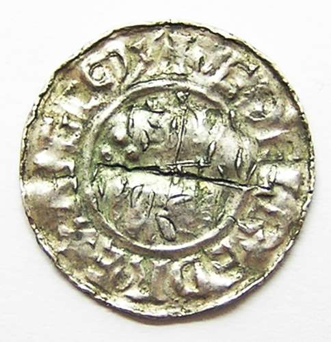 Anglo Saxon Æthelred II Silver Lincoln CRVX Penny