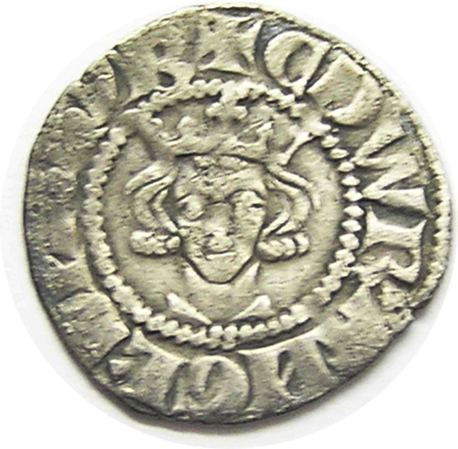 Medieval England King Edward Silver Penny class 6b London