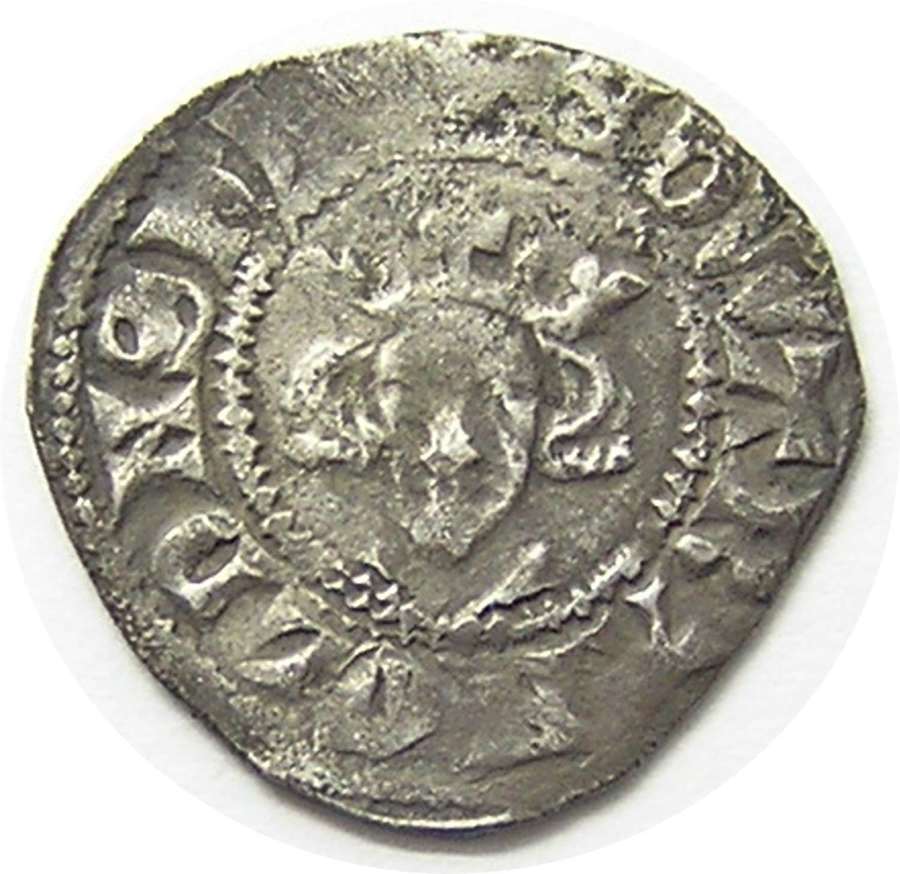 Medieval England King Edward Silver Penny class 10cf1 London