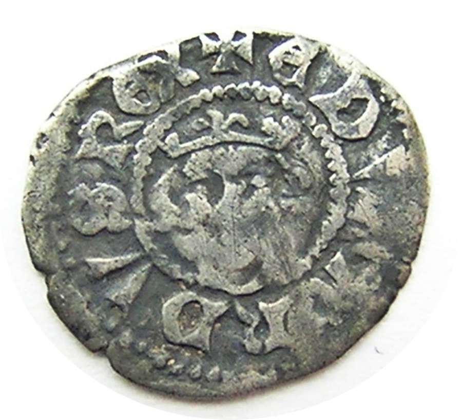 Medieval England King Edward Silver Farthing class 10 London