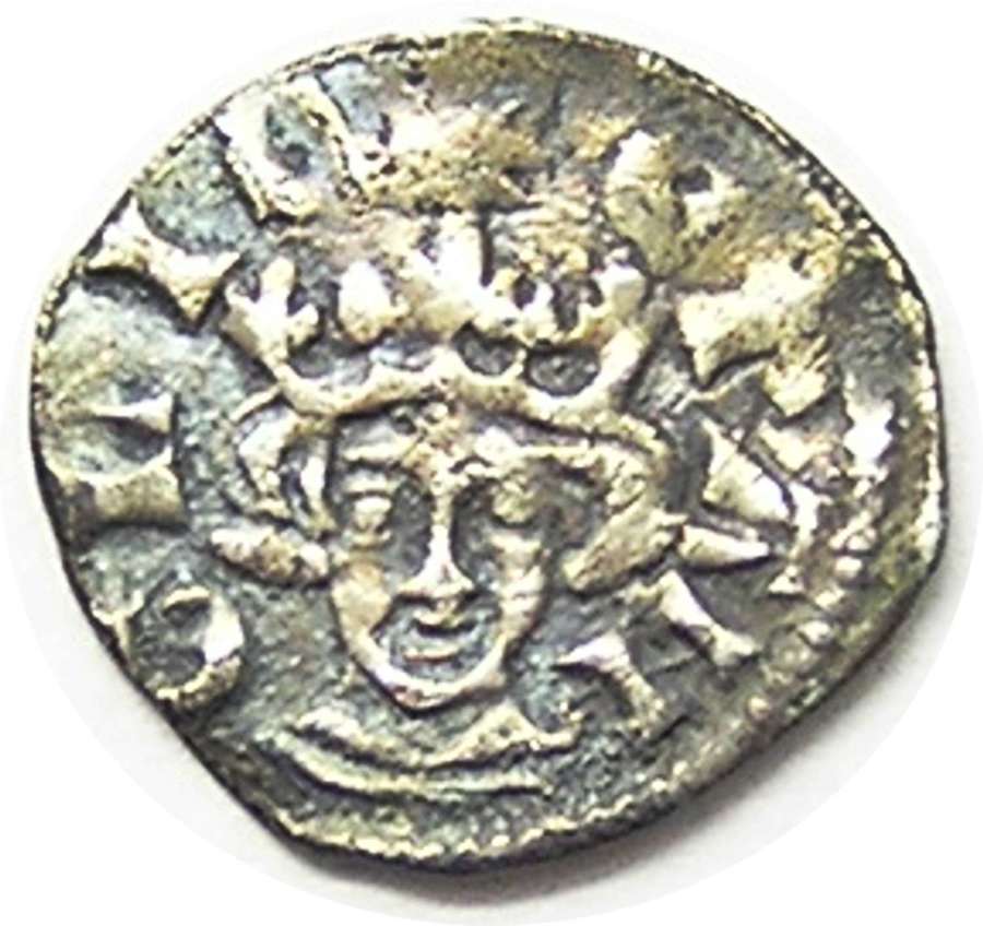 Medieval England King Edward Silver Farthing class 3g London