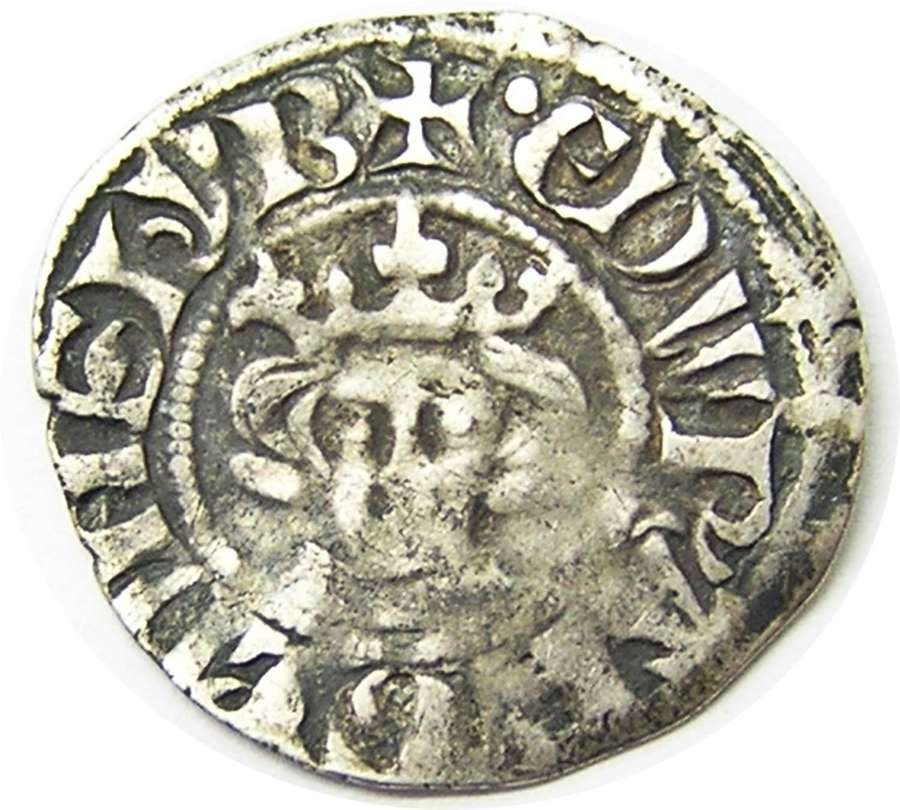 Medieval England King Edward Silver Penny class 4d London
