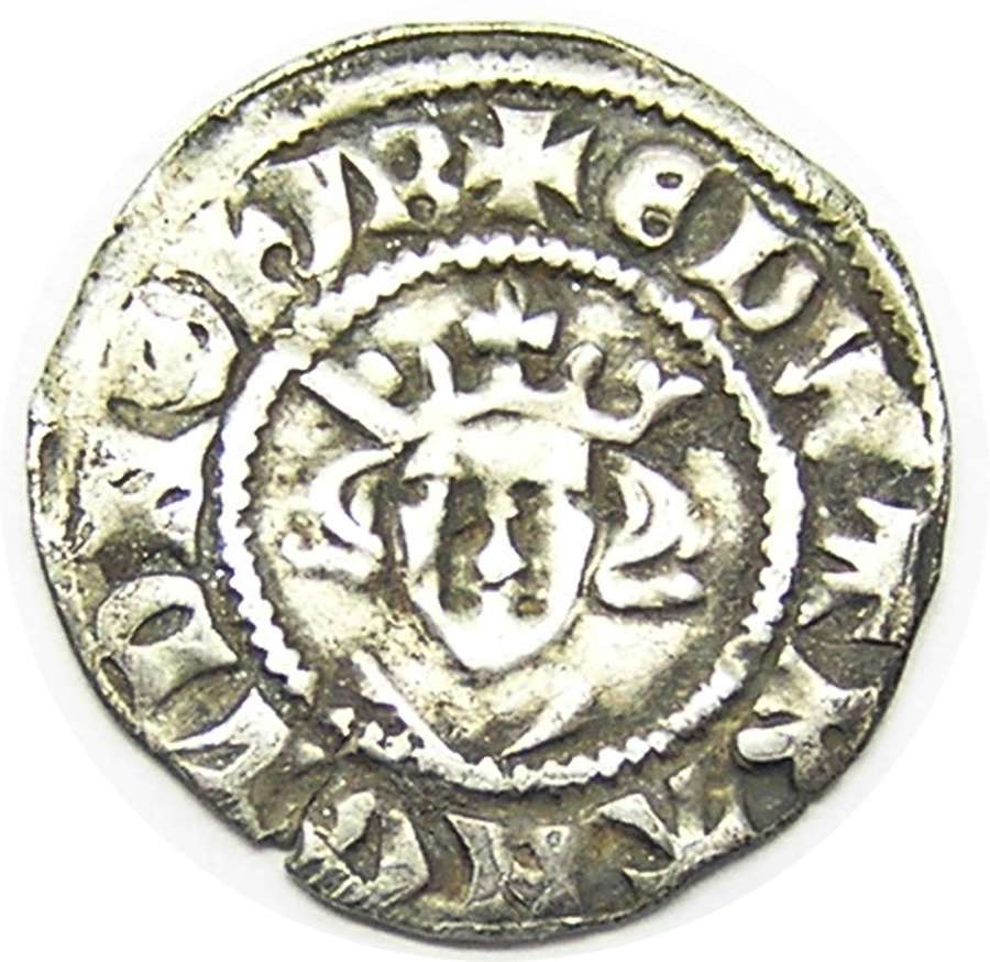 Medieval England King Edward Silver Penny class 10cf1 London
