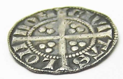Medieval England King Edward Silver Halfpenny class 3b London