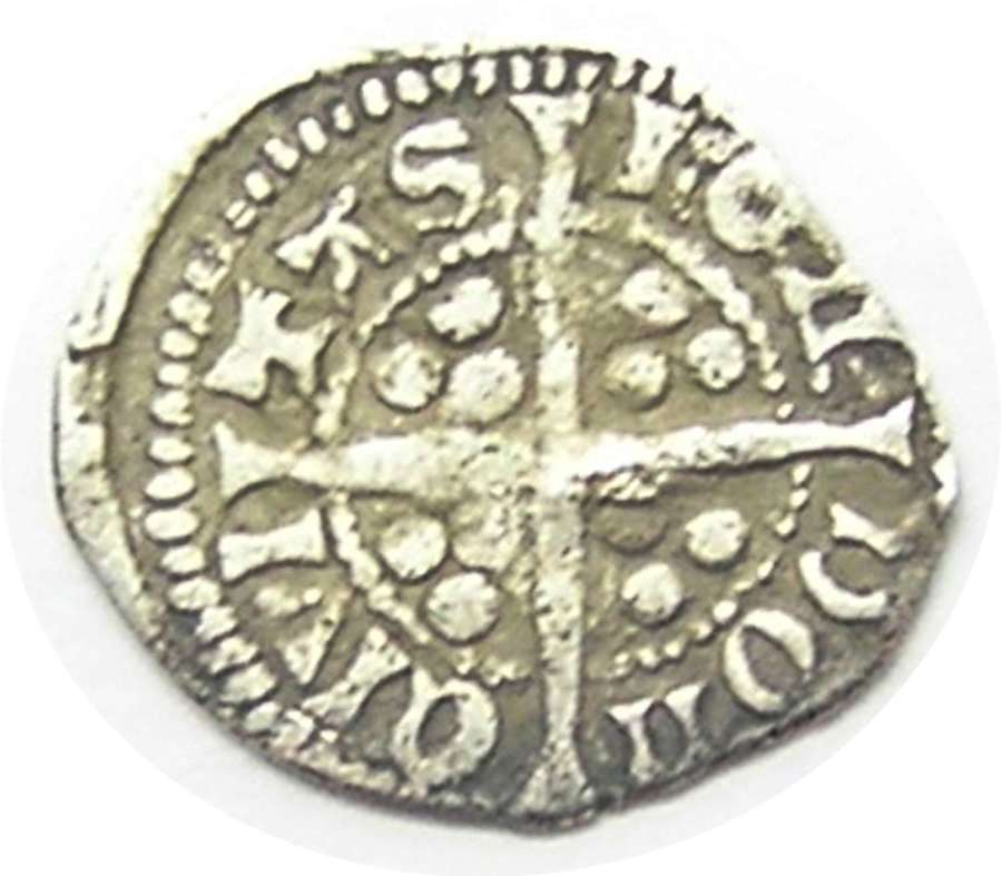 Medieval England King Edward Silver Farthing class 10 London