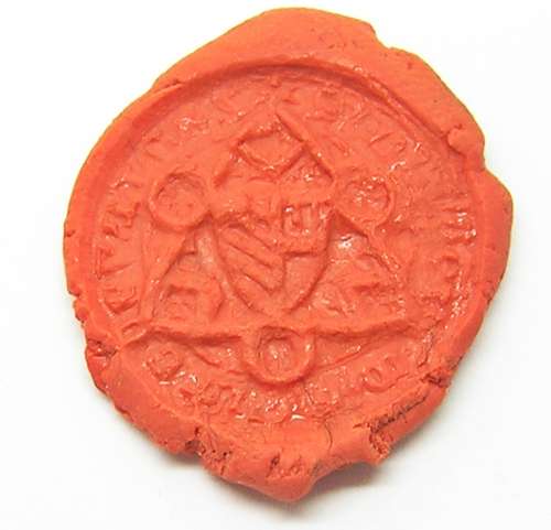 Medieval Avignon Armorial Seal Matrice