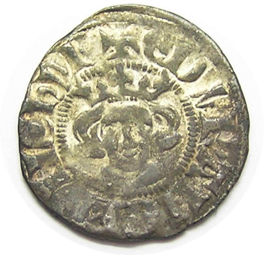 Medieval England King Edward Silver Penny class 4c London