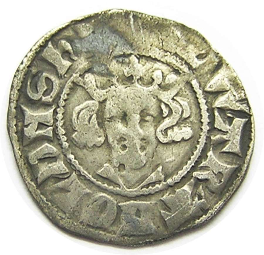 Medieval England King Edward Silver Penny class 10cf2b Canterbury