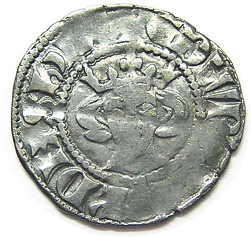Medieval England King Edward Silver Penny class 3g Lincoln