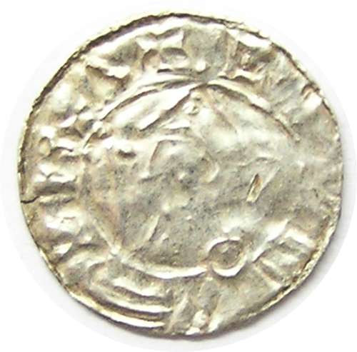 Anglo Saxon King Cnut silver penny Southwark mint