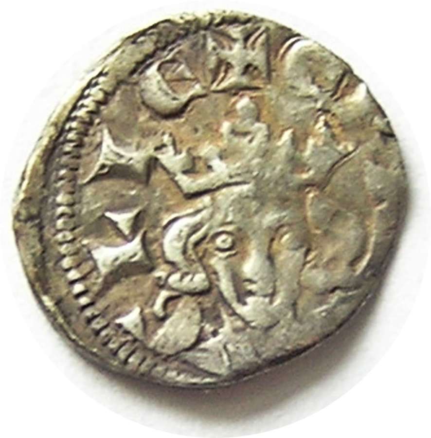 Medieval England King Edward Silver Farthing class 3d London