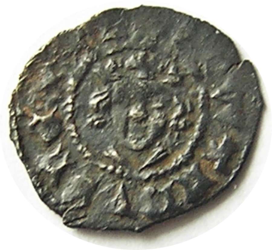 Medieval England King Edward II Silver Farthing class 10 London